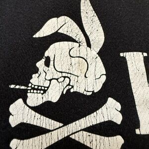 Crooks & Castles Logo Hoodie — Size 3XL, small hole. Price reflects